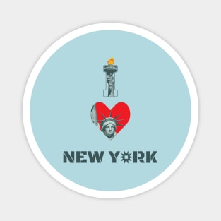 Garbu de Newyork Magnet